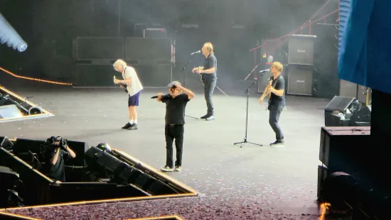 AC/DC Minneapolis US Bank Stadium 10 April 2025 Power Up Tour USA
