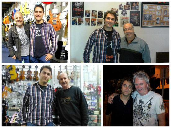Marco Meierhöfer, Mark Evans, Tony Currenti, Noel Taylor, Pete Lincoln, AC/DC, The Sweet